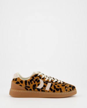 Basket Coolway Duck Femme Leopard France | 681-QNSIUP