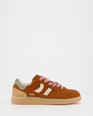 Basket Coolway Goal Homme Chestnut Fleece France | 267-MPWDGY