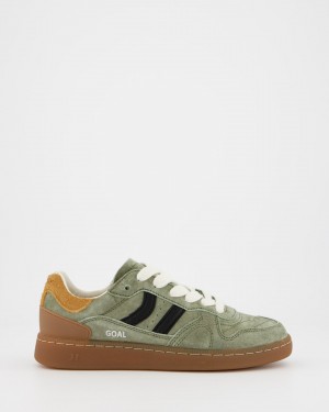 Basket Coolway Goal Homme Vert France | 194-RYCKXO