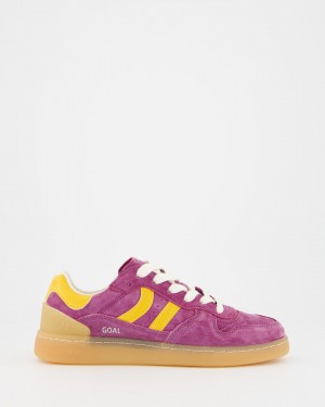 Basket Coolway Goal Homme Violette France | 548-XQGRWK