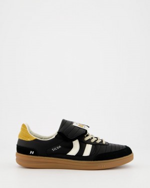 Basket Coolway Silva Homme Noir Cafe France | 820-UFCQXO