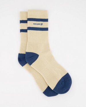 Chaussette Coolway Court Femme Taupe France | 240-TKCYEU