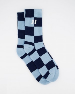 Chaussette Coolway Juggler Femme Bleu France | 957-HELPIK