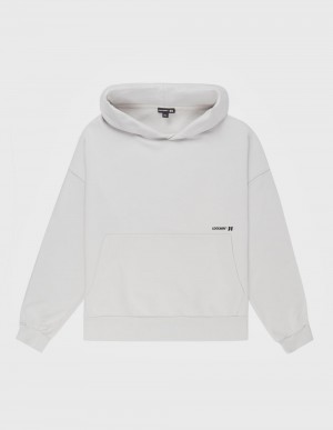Sweat a Capuche Coolway Roomy Homme Sable France | 904-WJXHEV