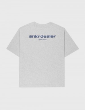 T-Shirt Coolway Snkr Homme Grise France | 963-SLQNJI
