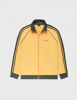 Veste Coolway Track Homme Moutarde France | 731-WSZQPY